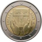2 euro Spanje “ Artikel 49 Inclusión’’ UNC 2026, Verzenden, Spanje, 2 euro, Losse munt