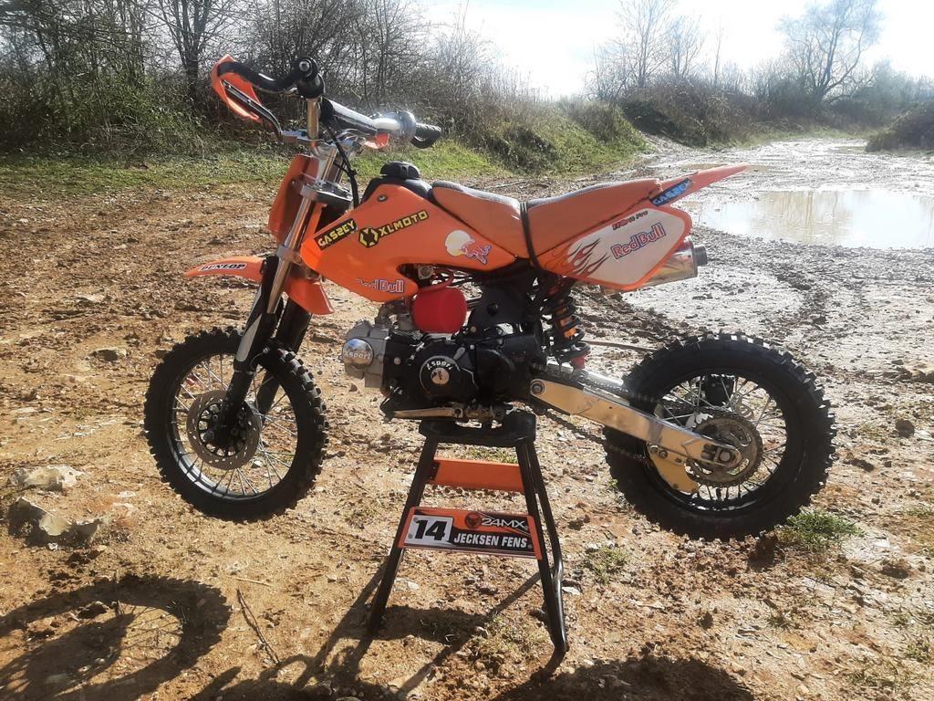 Pitbike 110cc - Perfecte staat, klaar om te rijden!, Fietsen en Brommers, Minibikes, Midibikes en Pitbikes, Ophalen, Gebruikt