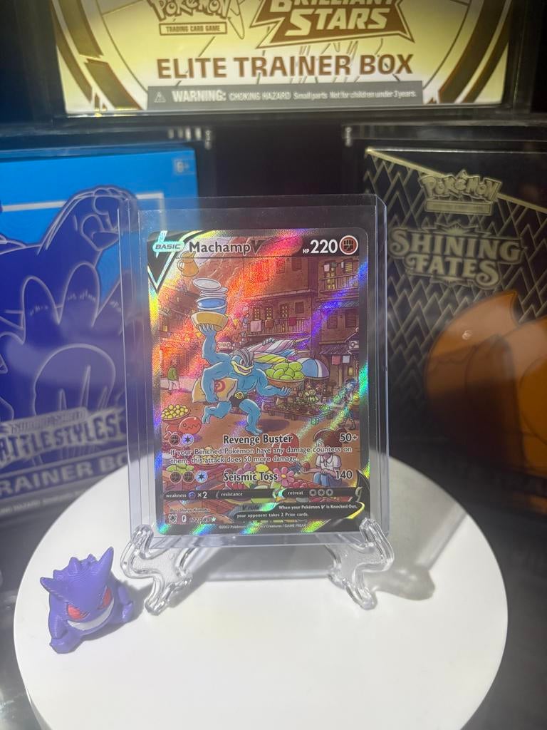 Machamp V  (172/189) (NM), Ophalen of Verzenden, Zo goed als nieuw, Losse kaart