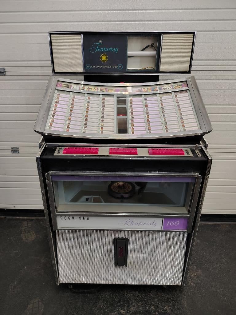 Rock-ola 408 (1963) jukebox /opknapper !!, Verzamelen, Automaten | Jukeboxen, Ophalen, 1950 tot 1960, Seeburg