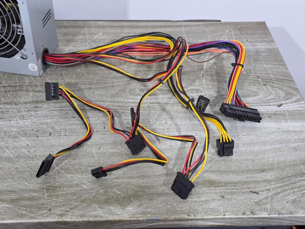 Switching power supply 500w max voeding psu sl-500k, Ophalen of Verzenden, Gebruikt