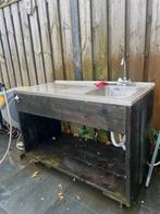 buitenkeuken spoelbak, Ophalen, Gebruikt, Rvs
