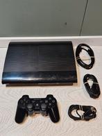 Sony PlayStation 3 Super Slim, Spelcomputers en Games, Gebruikt, Super Slim, Ophalen of Verzenden, 120 GB