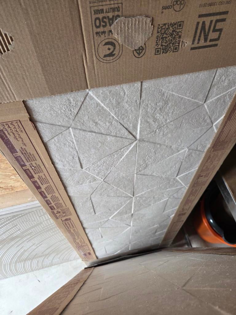 Sanitair tegels 120 x 45 cm 9 stuks 4,86m2 nieuw, Ophalen, 60 cm of meer, Nieuw, Minder dan 5 m²