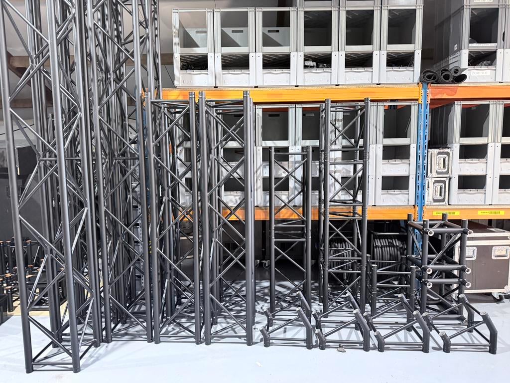 Prolyte H40V Zwart Partij 300, 200, 79, 50 cm + hoeken, Ophalen, Zo goed als nieuw, Overige typen, Geluidgestuurd