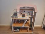 LIDL gepimpt poppenhuis met meubels en werkende bel, Ophalen, Zo goed als nieuw, Poppenhuis