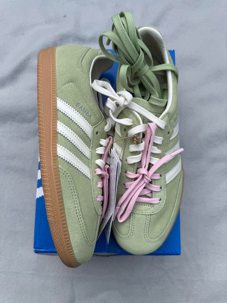Adidas Samba OG Molly-Mae Matcha - Maat 40 2/3, --, Nieuw, Ophalen of Verzenden, Sneakers of Gympen