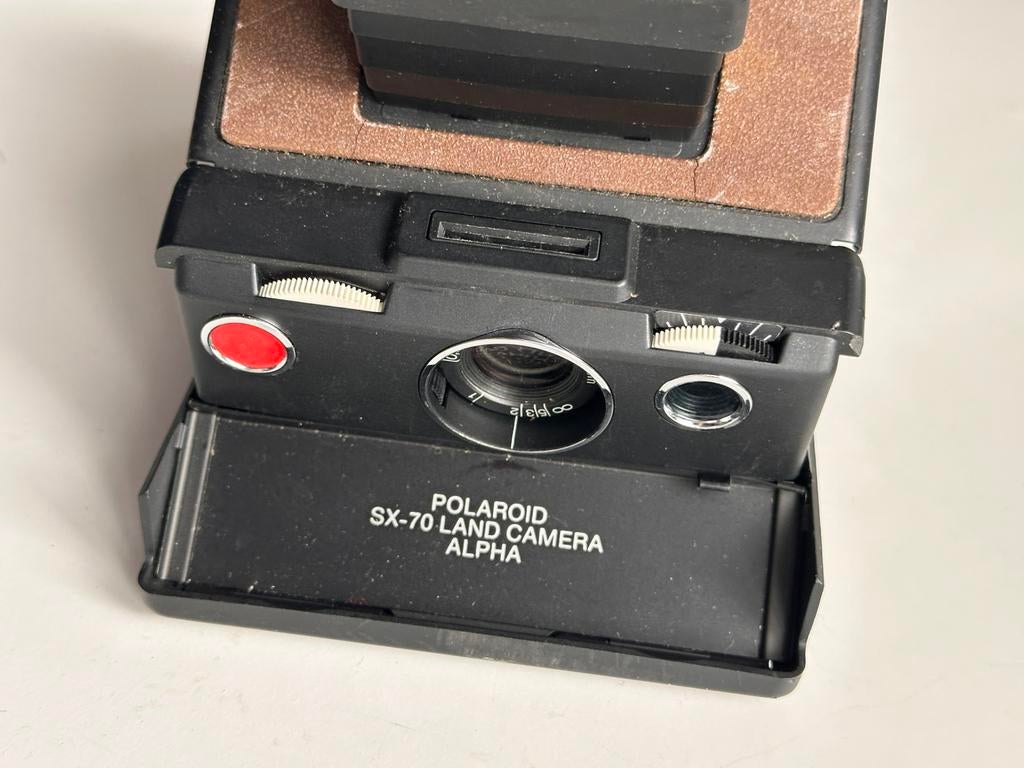 Polaroid SX-70 Alpha, Audio, Tv en Foto, Fotocamera's Analoog, Ophalen of Verzenden, Gebruikt, Polaroid