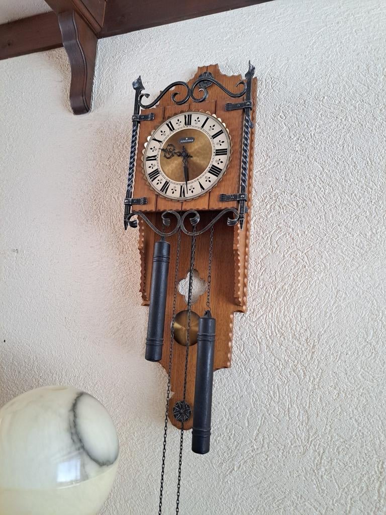 Junghans wandklok, Antiek en Kunst, Antiek | Klokken, Ophalen of Verzenden