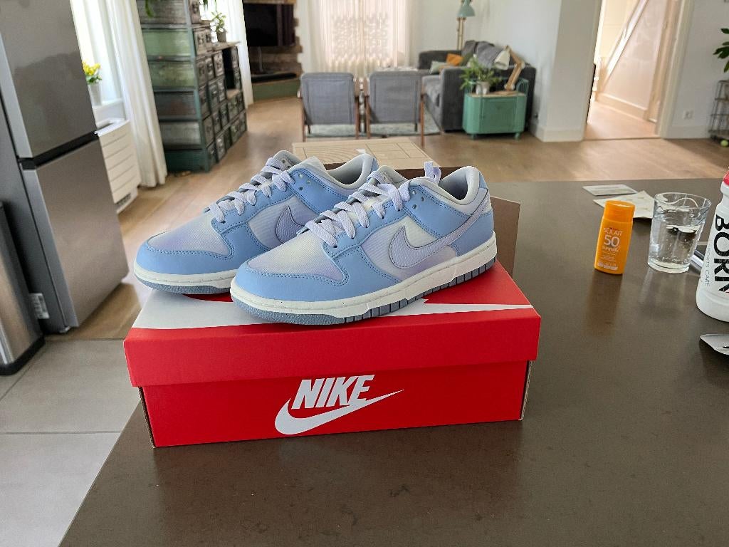 Nike Dunk Low Blue Airbrush - 38,5, Blauw, Nike, Nieuw, Ophalen of Verzenden
