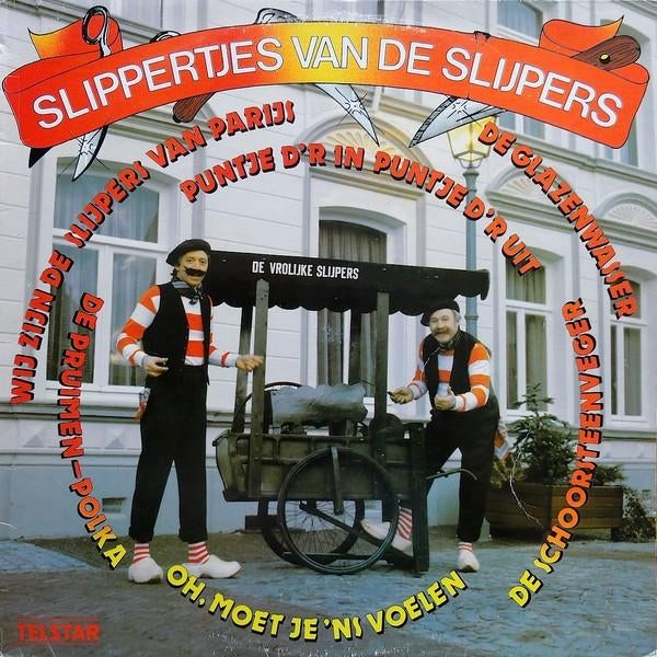 LP - De Slijpers – Slippertjes Van De Slijpers, Cd's en Dvd's, Vinyl | Nederlandstalig, Zo goed als nieuw, Beschermende buitenhoes