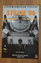 Affiche;  Spoorweg museum Utrecht., Ophalen, Zo goed als nieuw, Trein, Overige typen