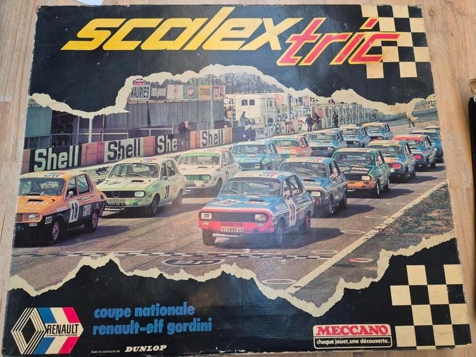 Scalextric Racebaan Coupe Nationale Renault-Elf Gordini, Ophalen of Verzenden, Gebruikt, Elektrisch, Overige merken