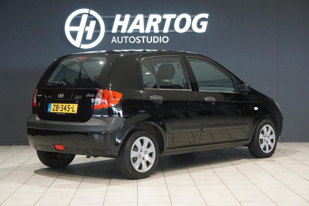 Hyundai Getz 1.1i Active + AIRCO, Auto's, Hyundai, Elektrische ramen, Gebruikt, 31 €/maand, 4 cilinders
