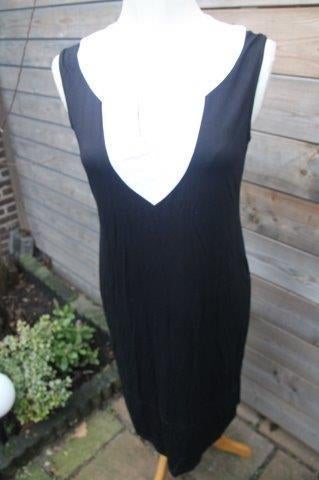 Jurk zwart/ offwhite Feraud mt 38 Vaste prijs OPRUIMING, Kleding | Dames, Jurken, Maat 38/40 (M), Feraud, Verzenden, Zwart