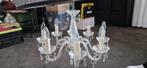 glazen kroonluchter, Ophalen, Zo goed als nieuw, Glas, Landhuisstijl