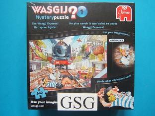 Wasgij mysterie 1 ( de wasgij) 500 st nr. 1119800075-01, Ophalen, 500 t/m 1500 stukjes, Nieuw, Legpuzzel