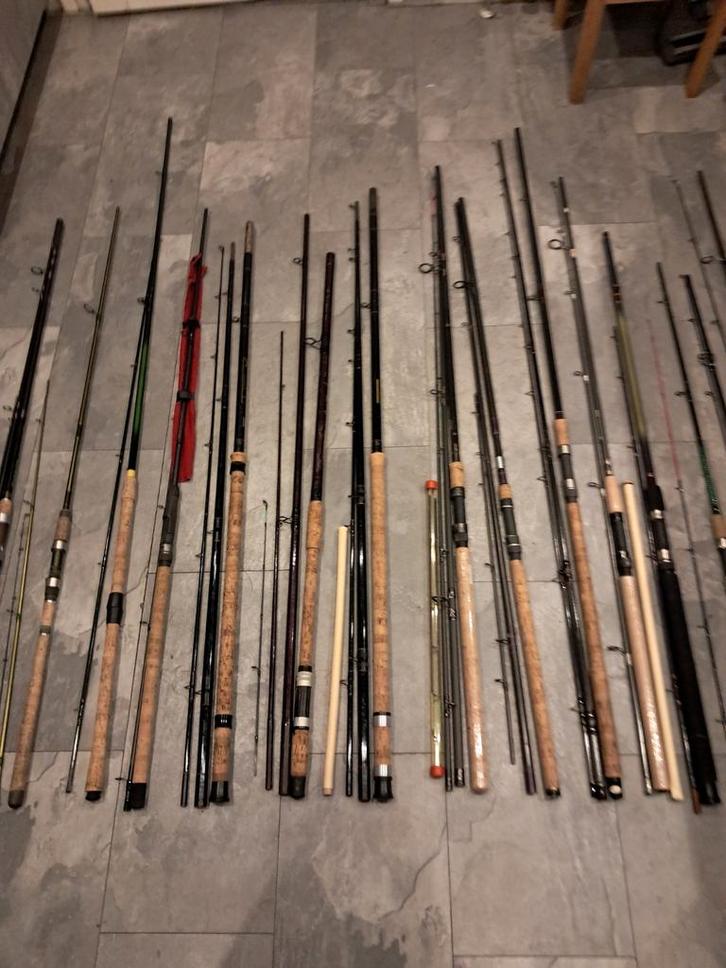 Feeders maths  spinhengel mutipickers, Watersport en Boten, Hengelsport | Witvissen, Zo goed als nieuw, Werphengel, Ophalen of Verzenden