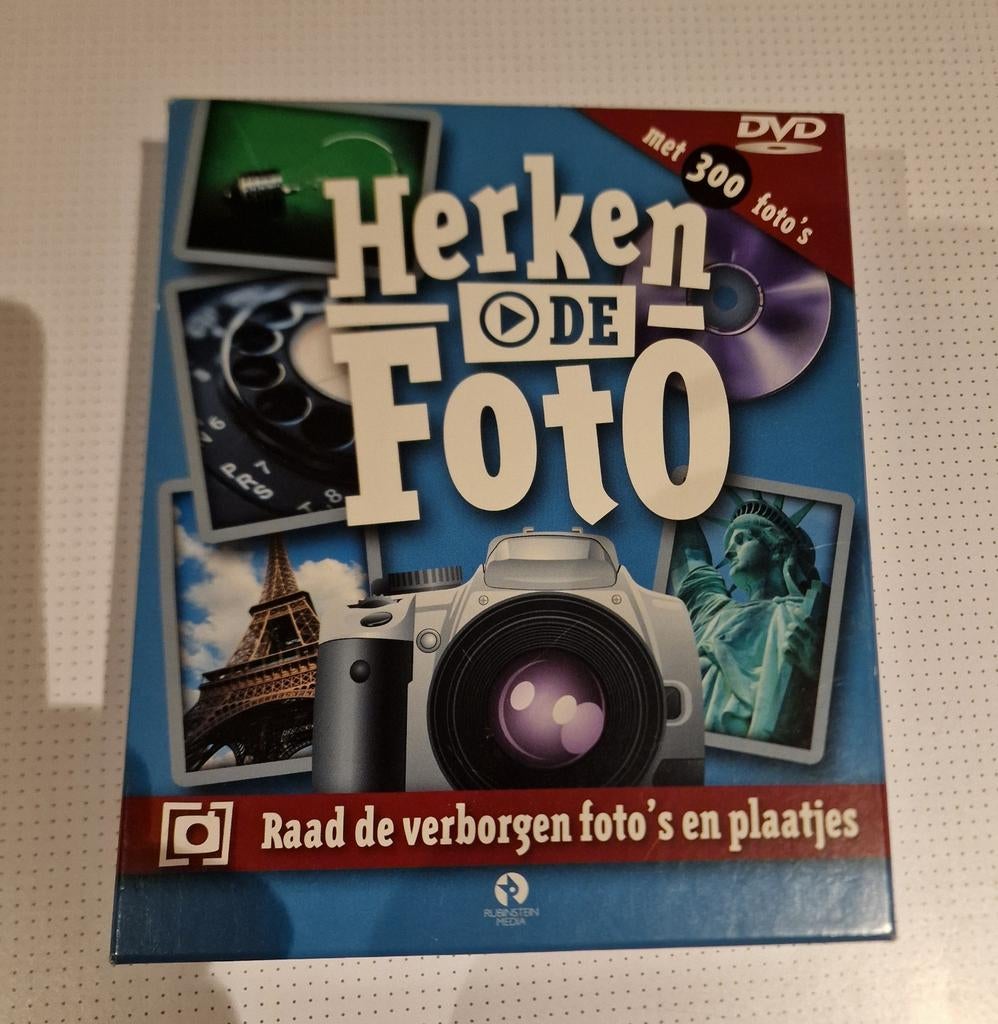 Herken de Foto  DVD spel, Ophalen