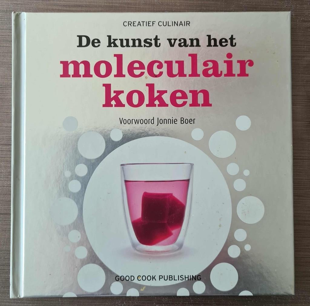 De kunst van het moleculair koken -voorwoord Jonnie Boer, Ophalen of Verzenden, Zo goed als nieuw, Tapas, Hapjes en Dim Sum