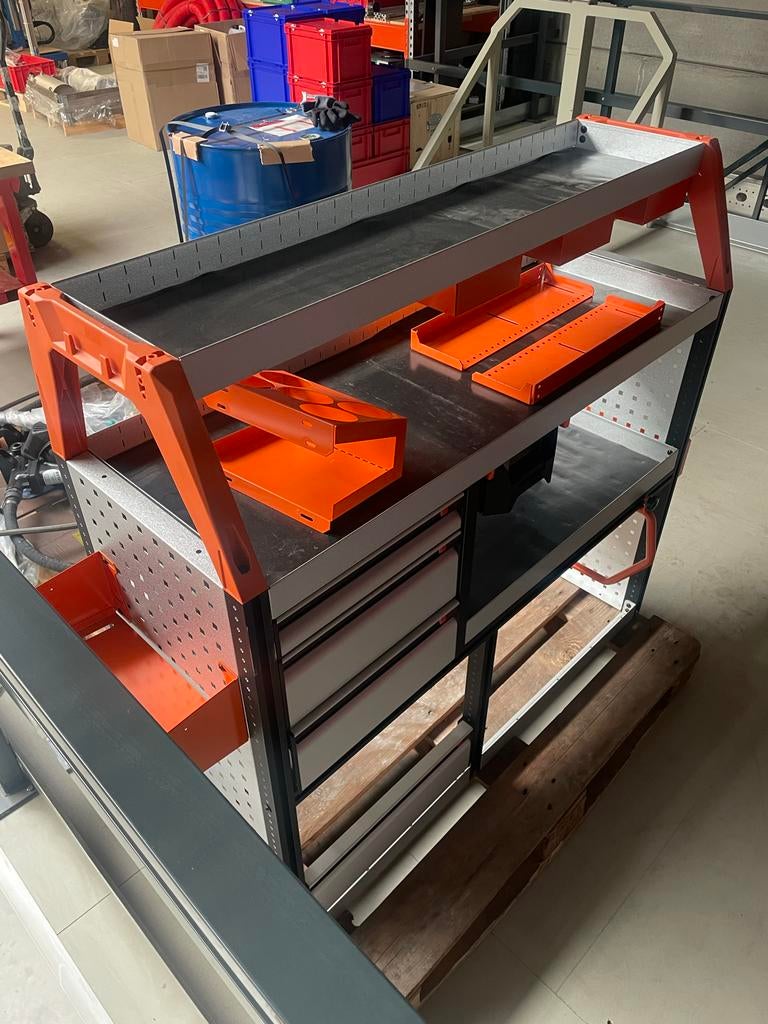 Nieuwe Work System bedrijfswagen inrichting sortimo modul, Auto diversen, Overige Auto diversen, Ophalen