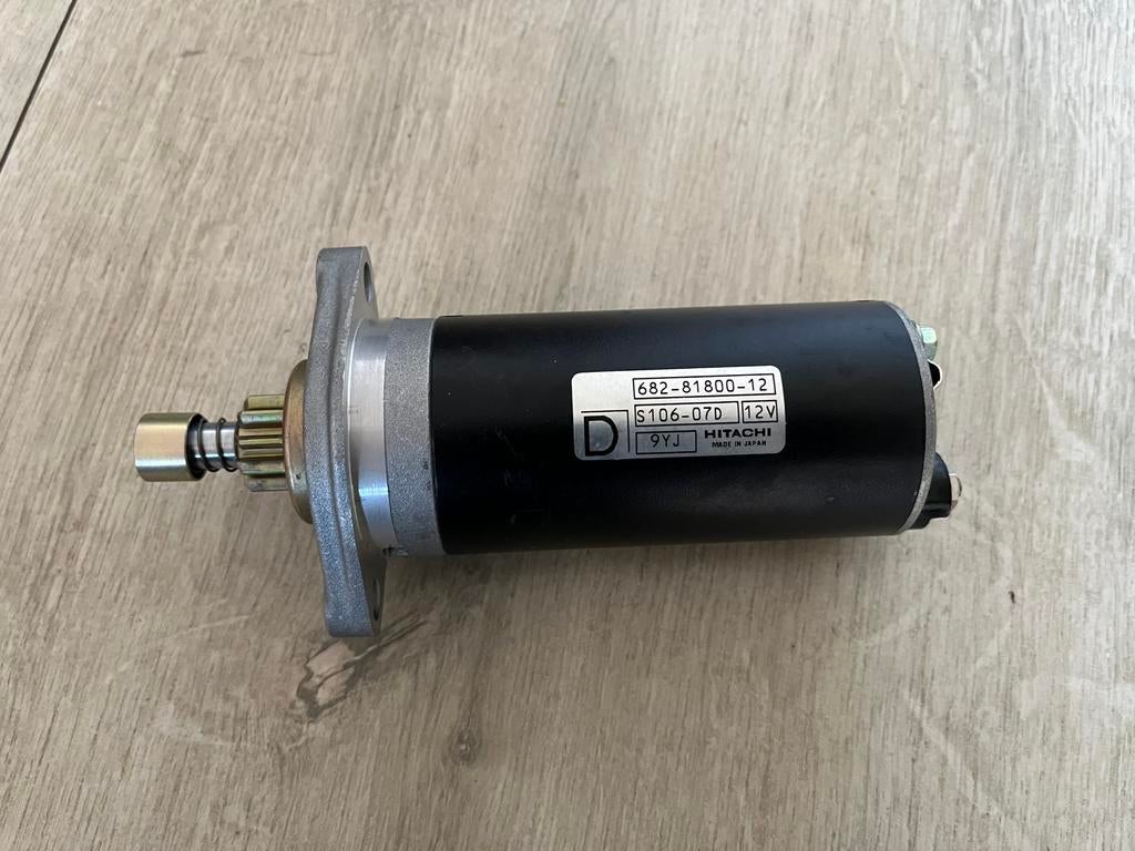 Startmotor yamaha 9.9 15 20 25 pk hp 2 takt  682-81800-12, Ophalen of Verzenden, Nieuw, Motor en Techniek