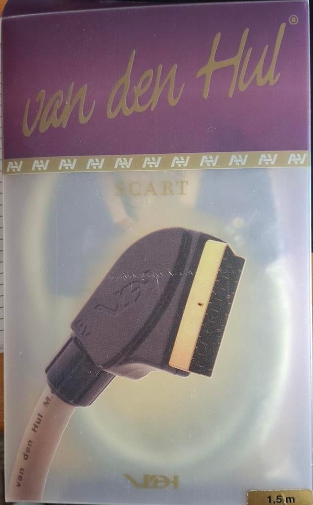 Van den Hul SCART kabel - Hoge kwaliteit AV-kabel, Audio, Tv en Foto, Audiokabels en Televisiekabels, Ophalen of Verzenden, Nieuw