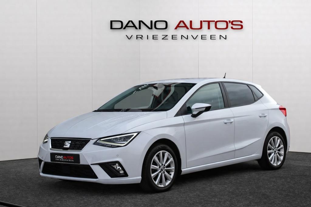 SEAT Ibiza 1.0 TSI 116PK Business LED/Camera/Keyless/Navi, Auto's, Seat, Stof, 116 pk, Bedrijf, 570 kg