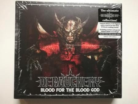 DEBAUCHERY - blood for the blood god 3CD DIGIPAK, Cd's en Dvd's, Cd's | Hardrock en Metal, Nieuw in verpakking, Boxset, Ophalen of Verzenden