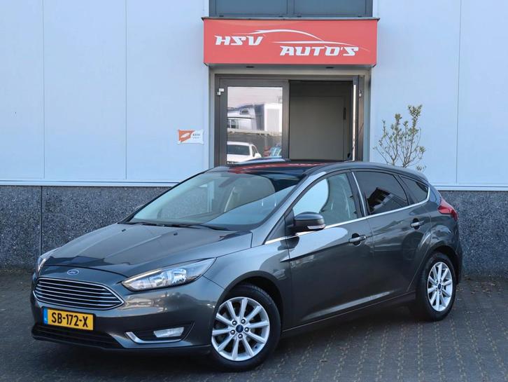 Ford Focus 1.0 Titanium navi LM airco cruise, Auto's, Ford, Bedrijf, Te koop, Focus, ABS, Airbags, Airconditioning, Bluetooth