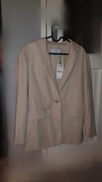 Mooie beige blazer Stradivarius maat XS/S, Beige, Ophalen of Verzenden, Zo goed als nieuw, Jasje