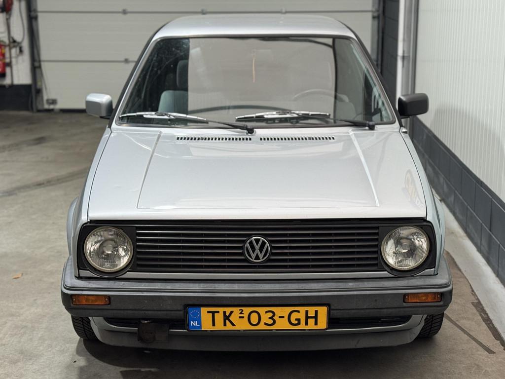 Volkswagen Golf 1.6 C, Auto's, Stof, Gebruikt, 4 cilinders, Blauw
