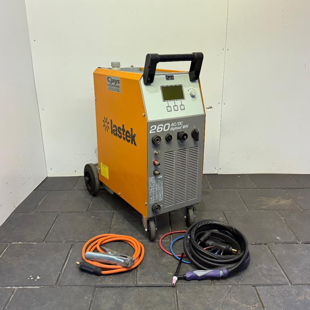 Gebruikte Lastek Invertig 260 ACDC Digital Tig Lasapparaat