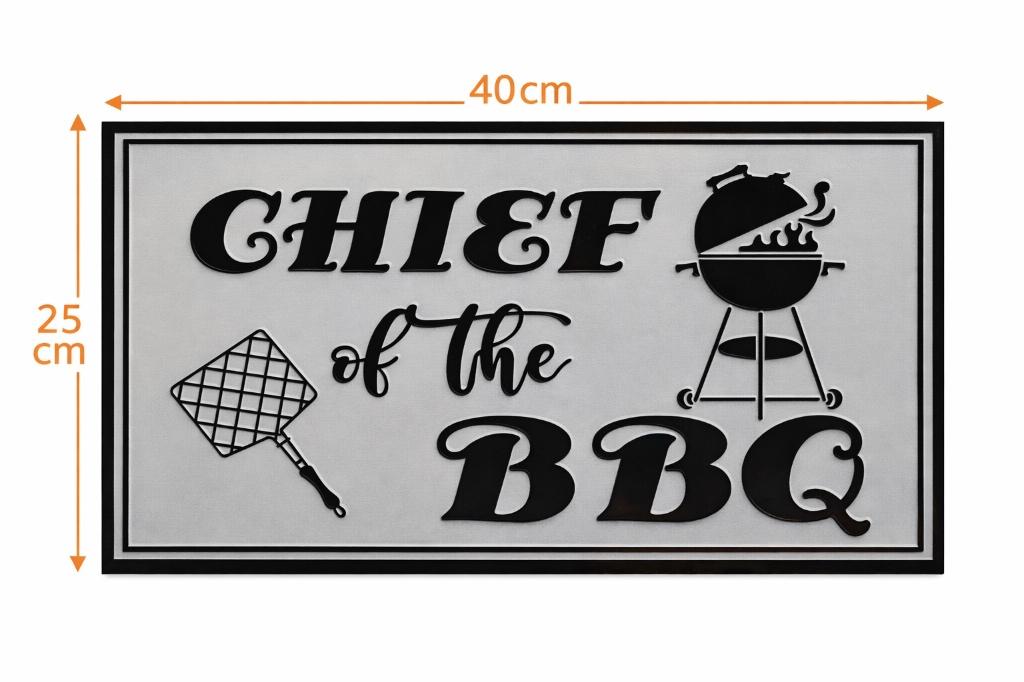 OPRUIMING Partij – Metalen BBQ Wandbord – 500 stuks €1000,, Ophalen