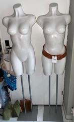 3x paspop etalagepop lady wit kwaliteit vrouw dames torso, Ophalen, Zo goed als nieuw, Paspop