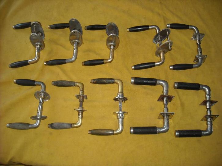 oude deurklinken kruk deur jaren 20/30 grepen deurkruk klink, Antiek en Kunst, Antiek | Overige Antiek, Ophalen of Verzenden