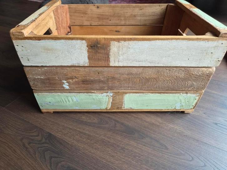 Vintage krat van Loods 5, Huis en Inrichting, Woonaccessoires | Kisten, Ophalen of Verzenden