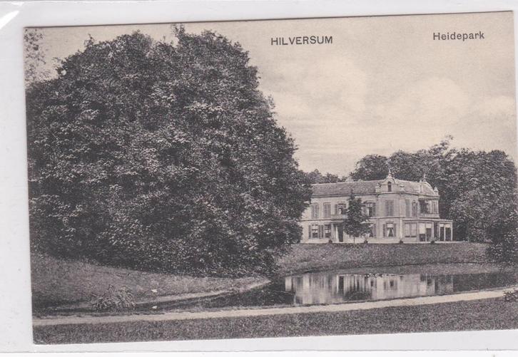 hilversum  heidepark  1908 tekst  zegel, Verzamelen, Ansichtkaarten | Nederland, Noord-Brabant, Voor 1920, Ophalen of Verzenden