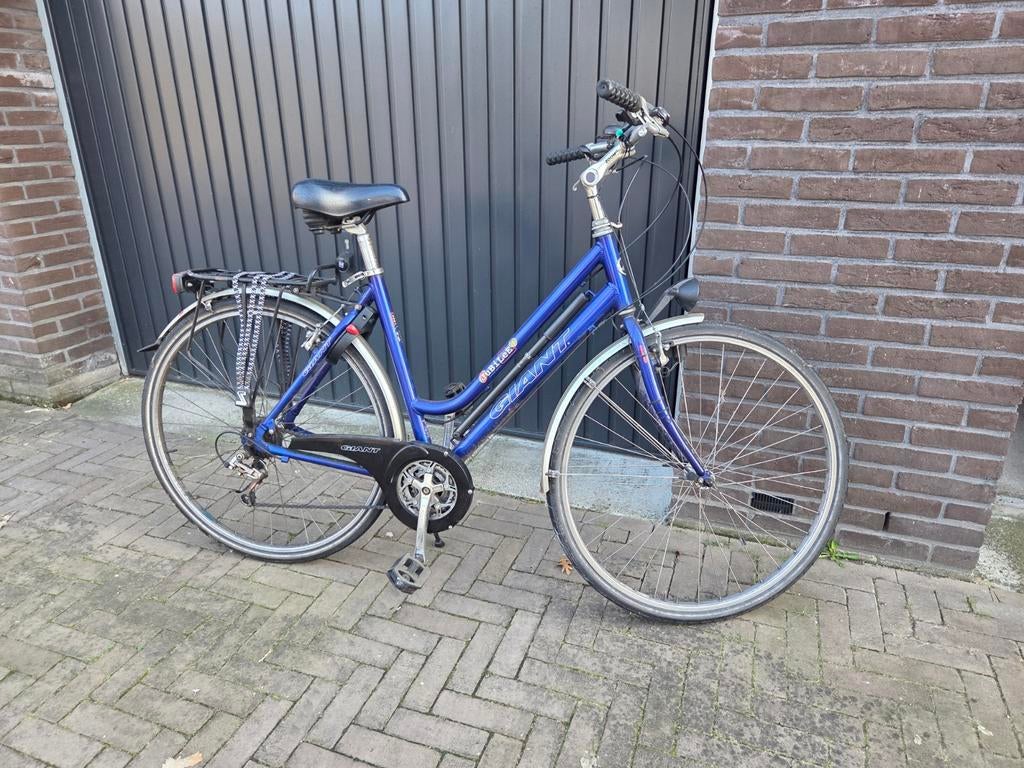 Giant Jubilee damesfiets, Ophalen