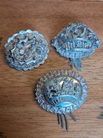 3 oude zilveren broches filigrain, Ophalen of Verzenden, Zo goed als nieuw, Onbekend, Onbekend
