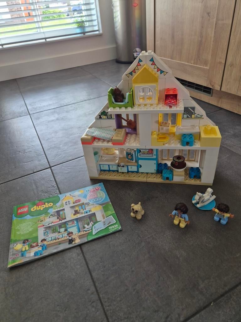 Duplo modulair speelhuis 10929, Kinderen en Baby's, Overige thema's, Compleet, Ophalen of Verzenden, Zo goed als nieuw