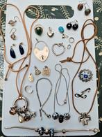 Lot zilveren sieraden, Ophalen of Verzenden, Zilver, Verguld