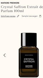 MATIERE PREMIERE Crystal Saffron Extrait de Parfum 100ml, Ophalen of Verzenden, Nieuw