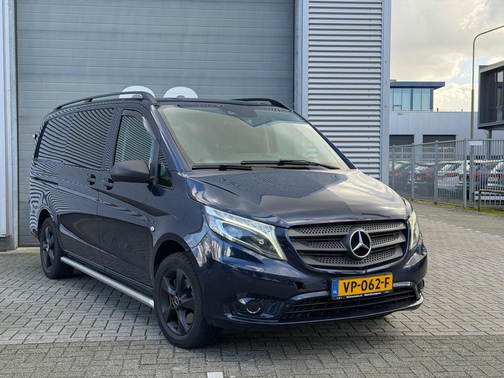 Mercedes-Benz Vito 119 CDI Lang 190 PK | Dubbel Cabine | Cam, Automaat, Gebruikt, Blauw, Bedrijf