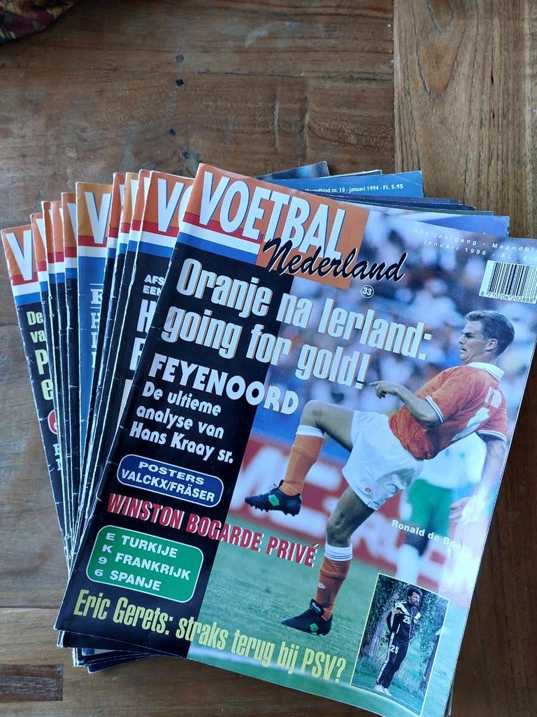 Voetbal Nederland Jaren 90 (12 stuks), Verzamelen, Sportartikelen en Voetbal, Ophalen of Verzenden, Zo goed als nieuw, Overige binnenlandse clubs