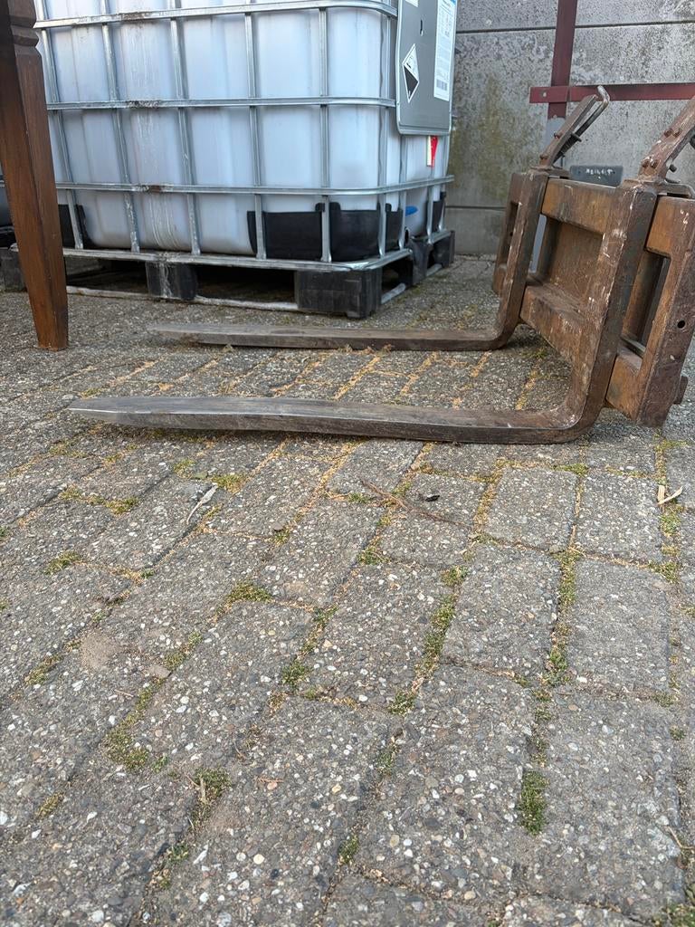 Knikmops 90 / 100 lepels / palletvork, 100 liter of meer, Ophalen of Verzenden, Zo goed als nieuw, Transportkar