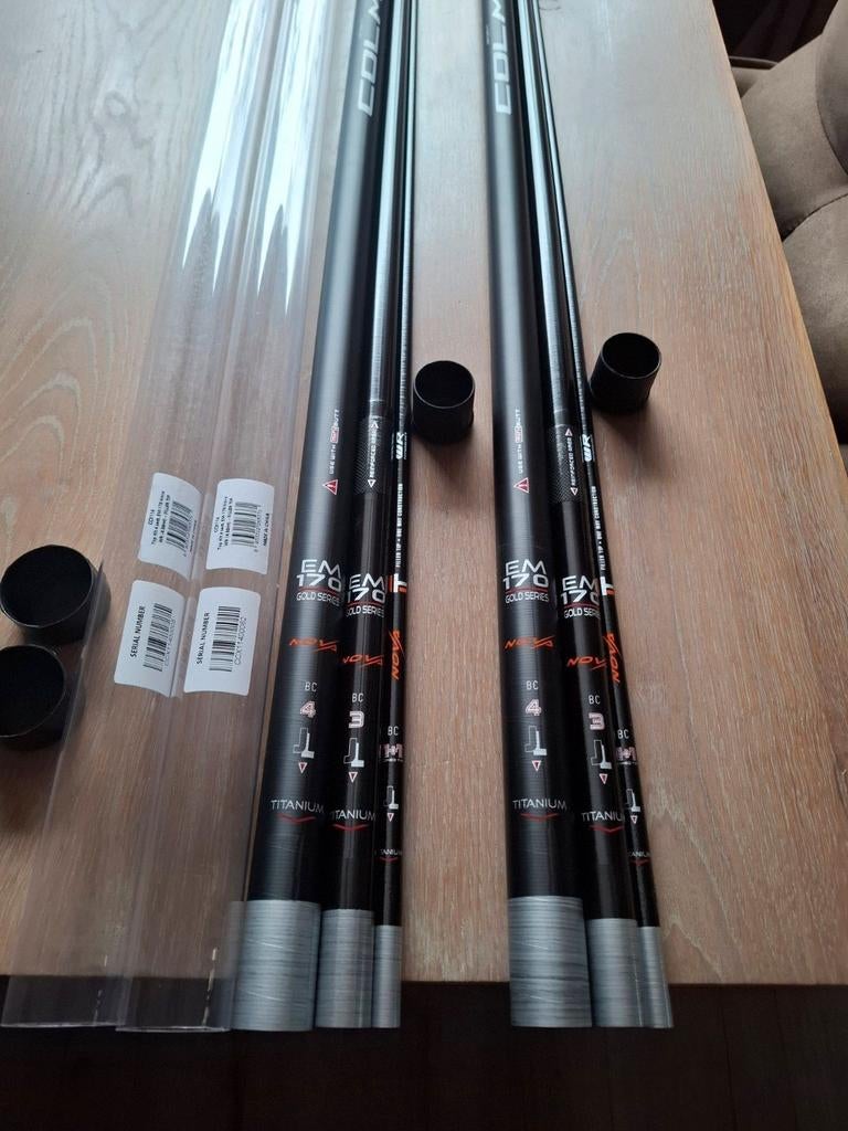 Colmic Topsets EM 170  /  EM 280, Ophalen of Verzenden, Zo goed als nieuw, Vaste hengel