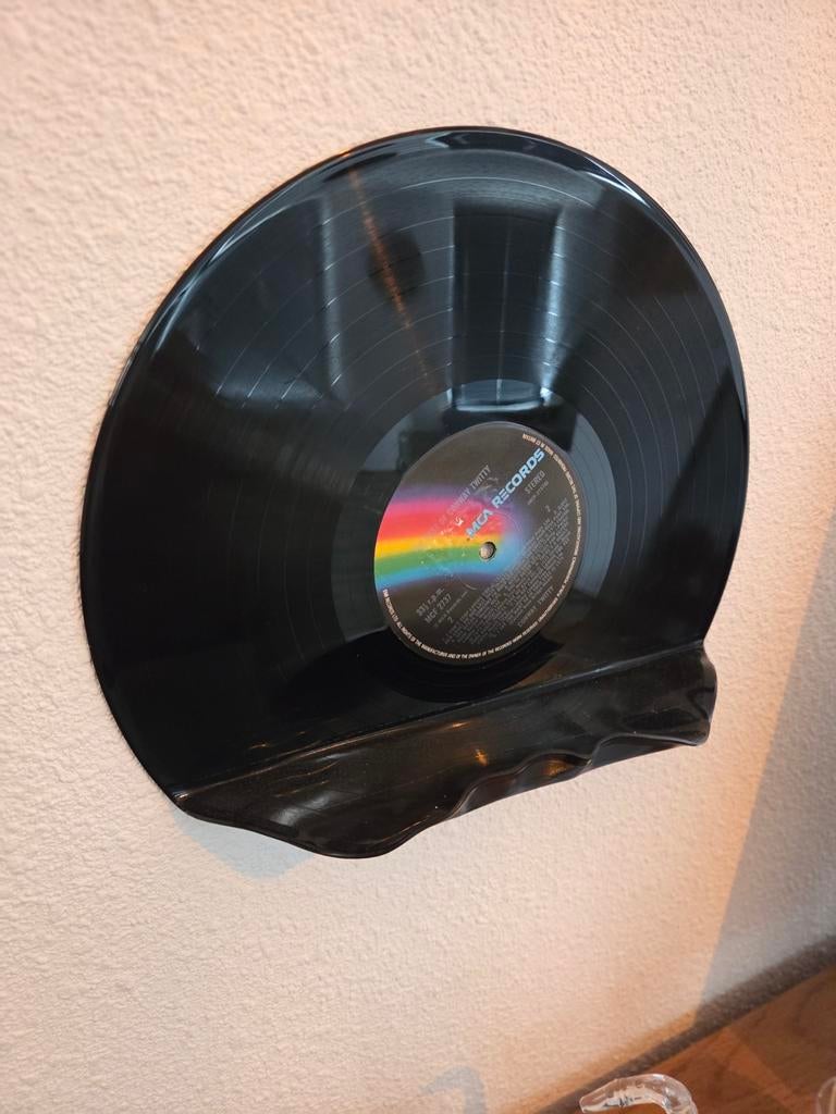 Platenhouder LP-muurdecoratie, Ophalen of Verzenden, Overige formaten