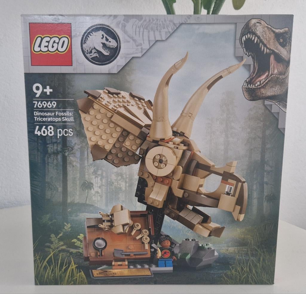LEGO Jurassic World Triceratops fossiel 76969, Kinderen en Baby's, Speelgoed | Duplo en Lego, Lego, Nieuw, Ophalen of Verzenden