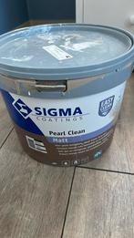 Sigma Pearl Clean Verf Taupe/Beige (Hazelnoot), Ophalen, Gebruikt, 5 tot 10 liter, Beige